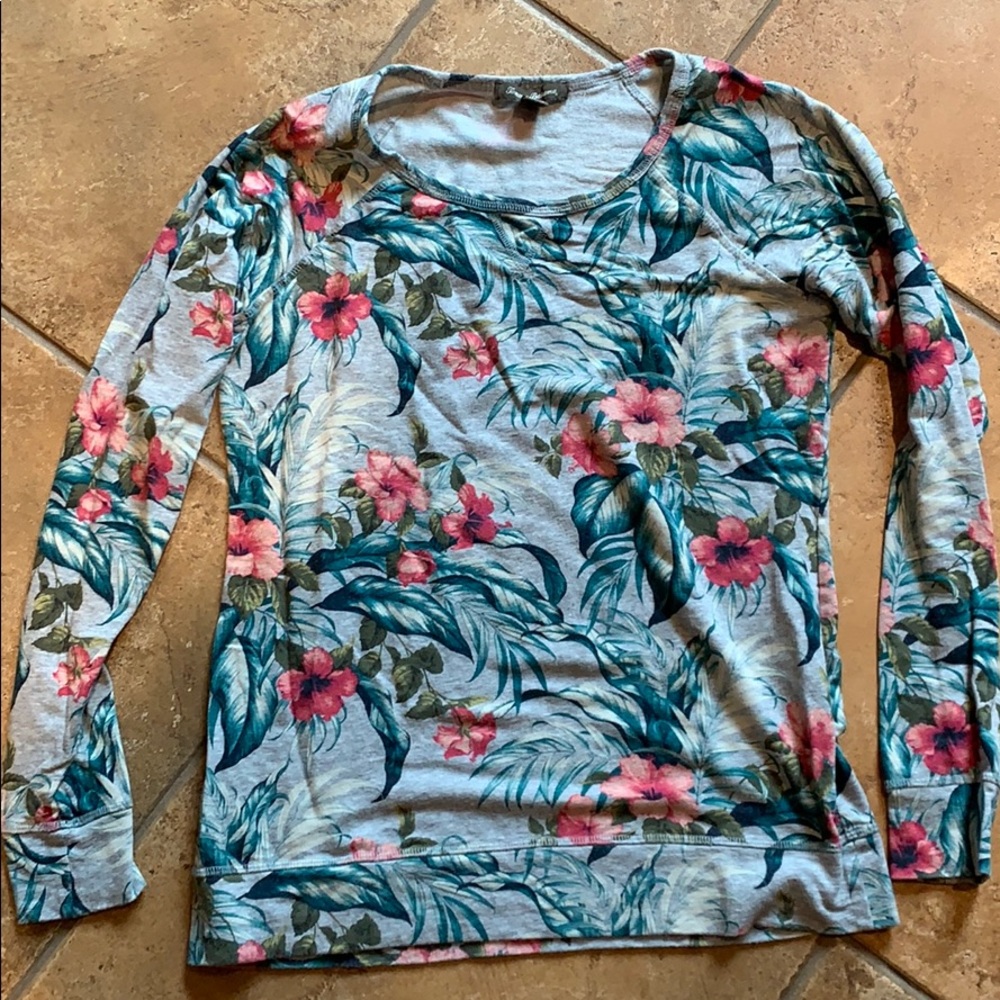 Tommy Bahama cotton long sleeve t-shirt small